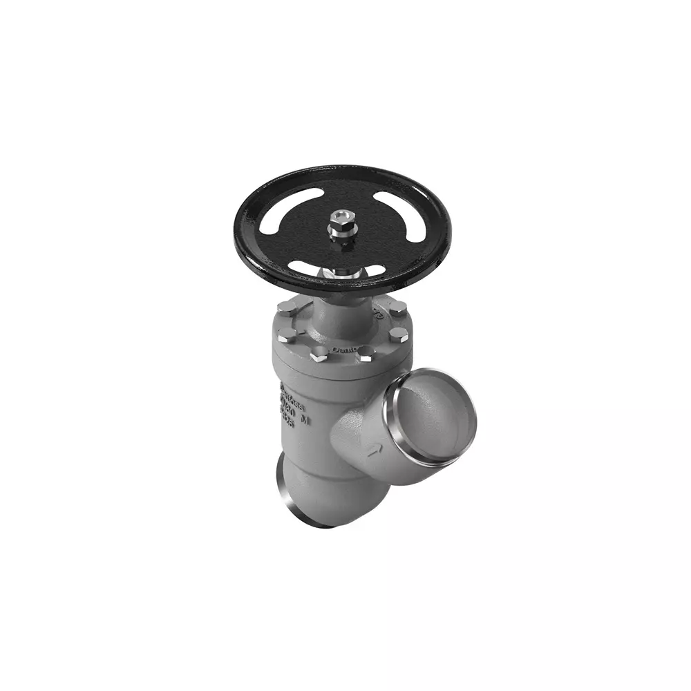 Danfoss Shut-Off Valve Butt Weld Connection Straightway Direction 25 bar 75 mm (3 Inch), STC 80