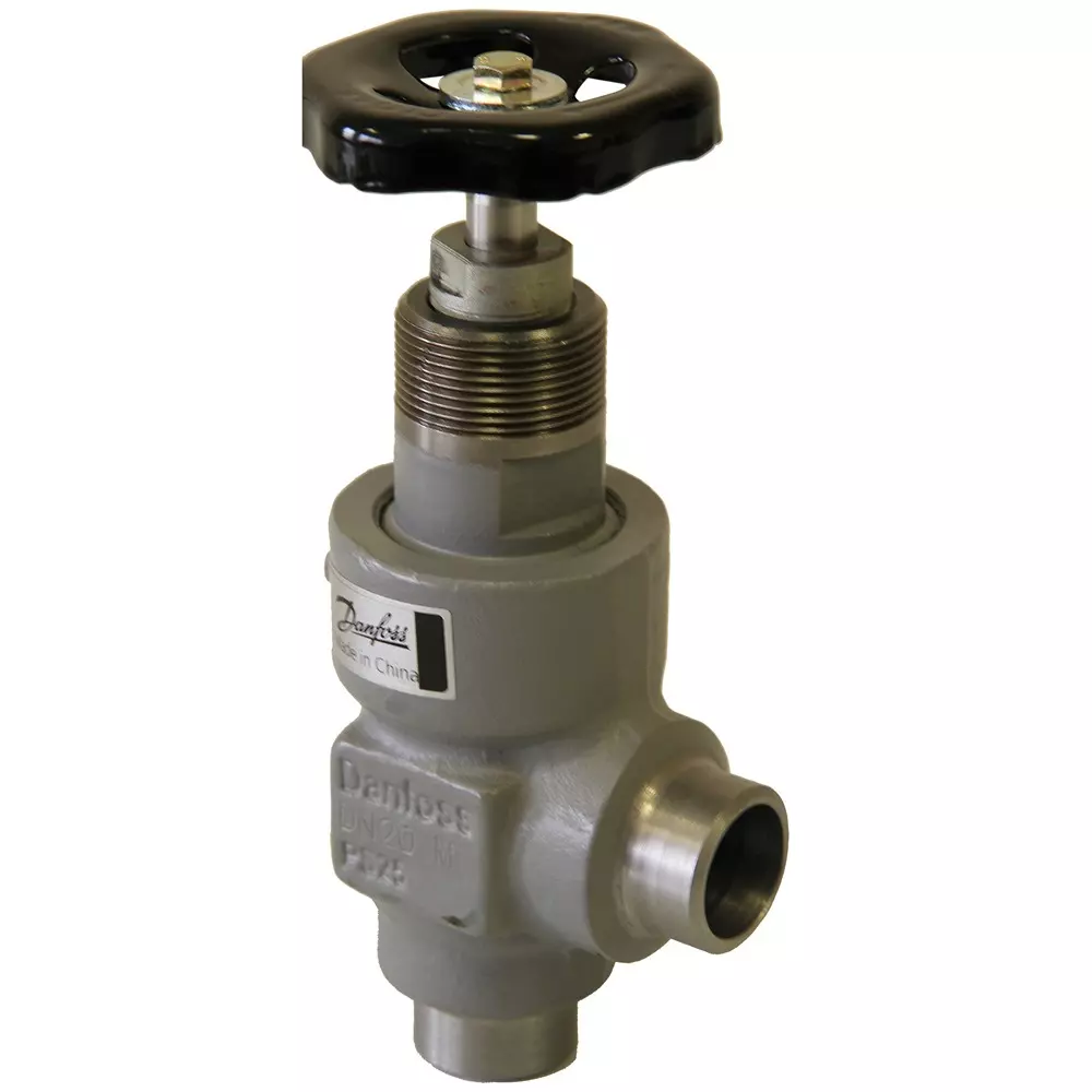 Danfoss Shut-Off Valve Butt Weld Connection Angleway Direction 25 bar 65 mm (2 1/2 Inch), STC 65