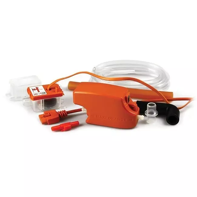 Aspen Maxi Orange Condensate Removal Pump 35 L/h Flow Rate 2 m Suction Lift 15 m Head II Appliance Class, FP 2210