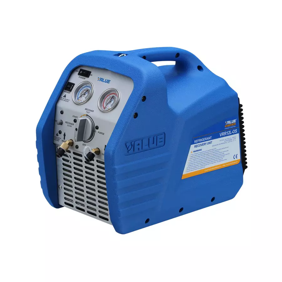 Value Refrigerant Recovery Unit 1450 RPM 230 V/50 Hz with Oil Separator, VRR12L