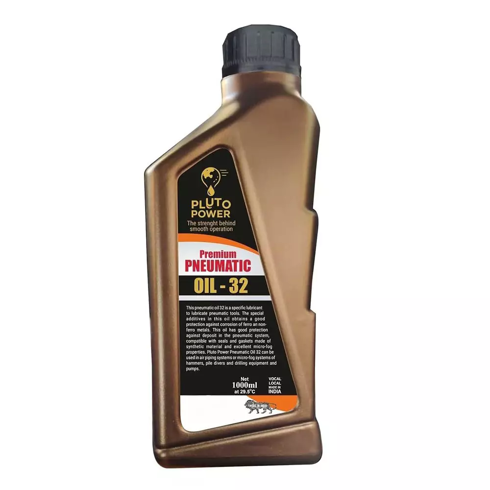 pluto-power-frl-pneumatic-oil-liquid-form-1-l-bottle-capacity-compatible-with-all-frl-units-air-tools-pack-of-4-pcs