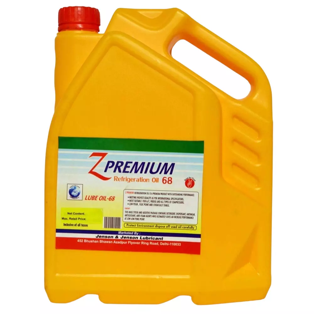 Z Premium Lube 68 Refrigeration Oil 5 L, 1210VPMWFV2