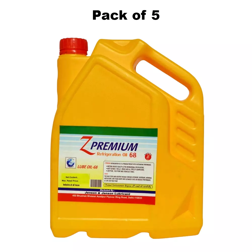 Z Premium Lube 68 Refrigeration Oil 5 L, 1210VPMWFV2