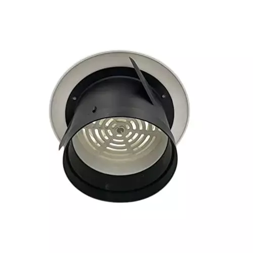 Astberg Rotating Grill Diffuser White 150 mm (6 inch), ARD150