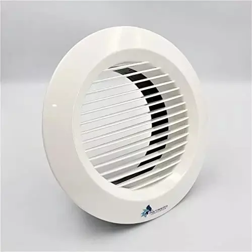 Astberg Grill Round White 100 mm (4 inch), ARG100