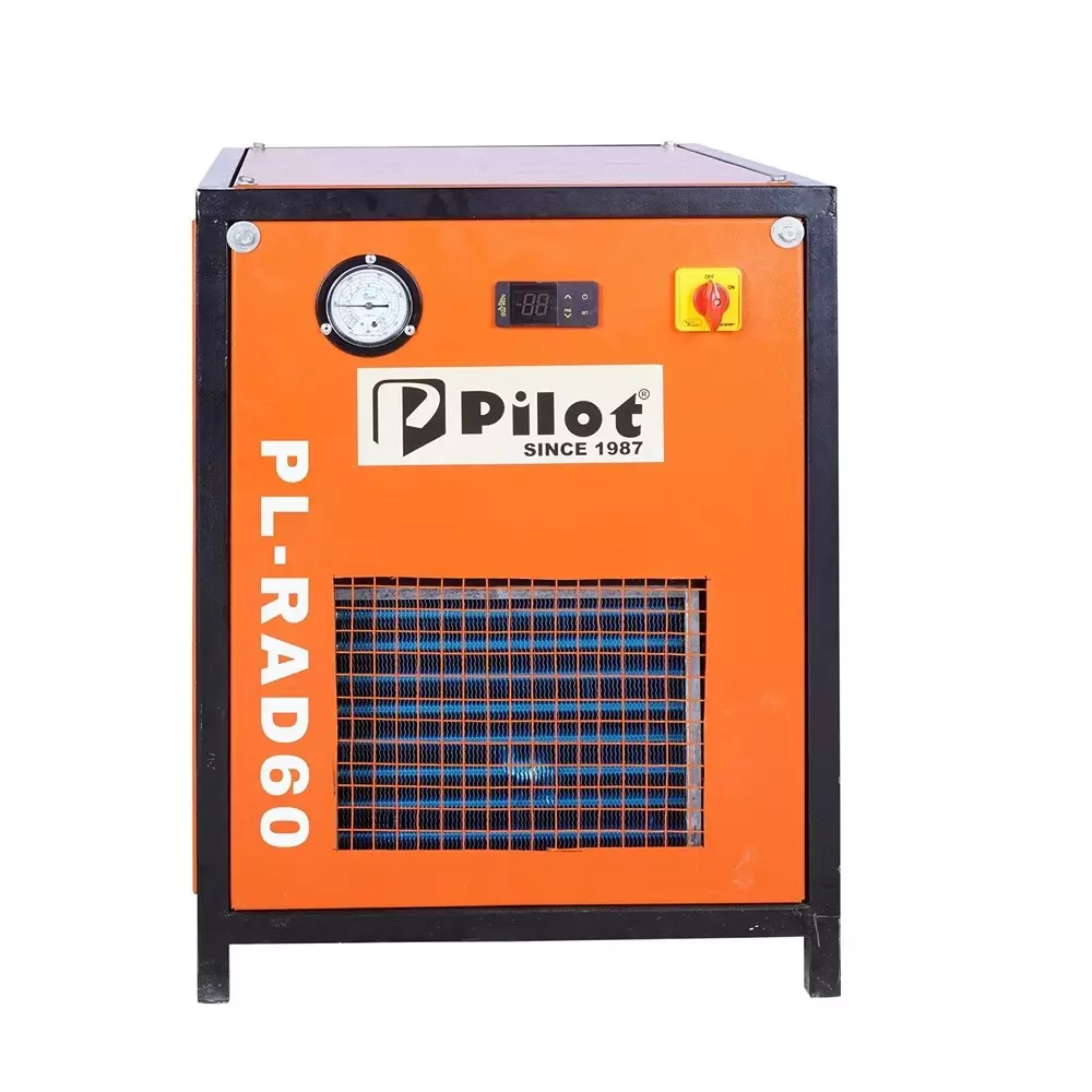 Pilot Refrigerated Air Dryer 60 CFM Flow 0.36 KW Power 40 Kg, PL-RAD60