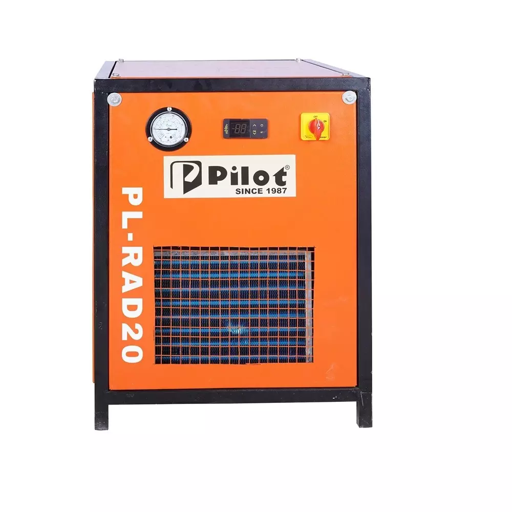 Pilot Refrigerated Air Dryer 20 CFM Flow 0.36 KW Power 33 Kg, PL-RAD20