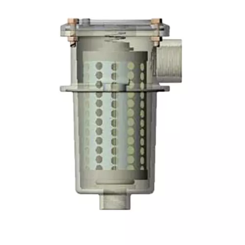 Hydroline Tank Immersed Hydraulic Filter Max 10 Bar Operating Pressure Up to 175 LPM Flow Capacity, TIF2-10-25