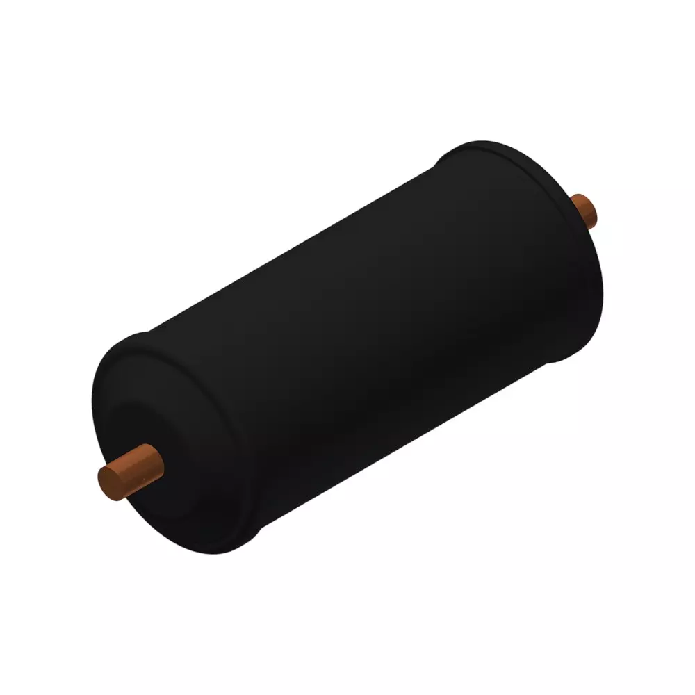 Danfoss Hermetic Filter Drier Solder, ODF Connection Solid Core 30 cu.in. Core Size 46 bar, 023Z0030