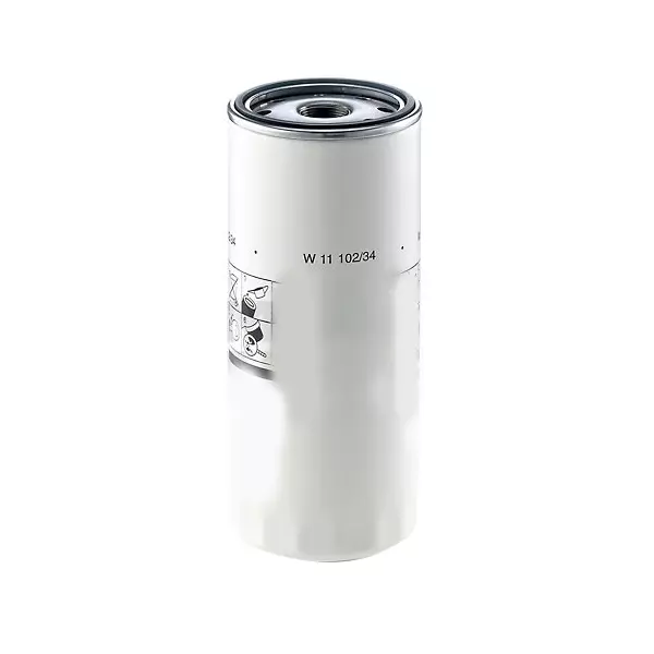 Buy MANN - W11102/34 Spin-on Oil Filter Cylindrical from Industrybuying.com