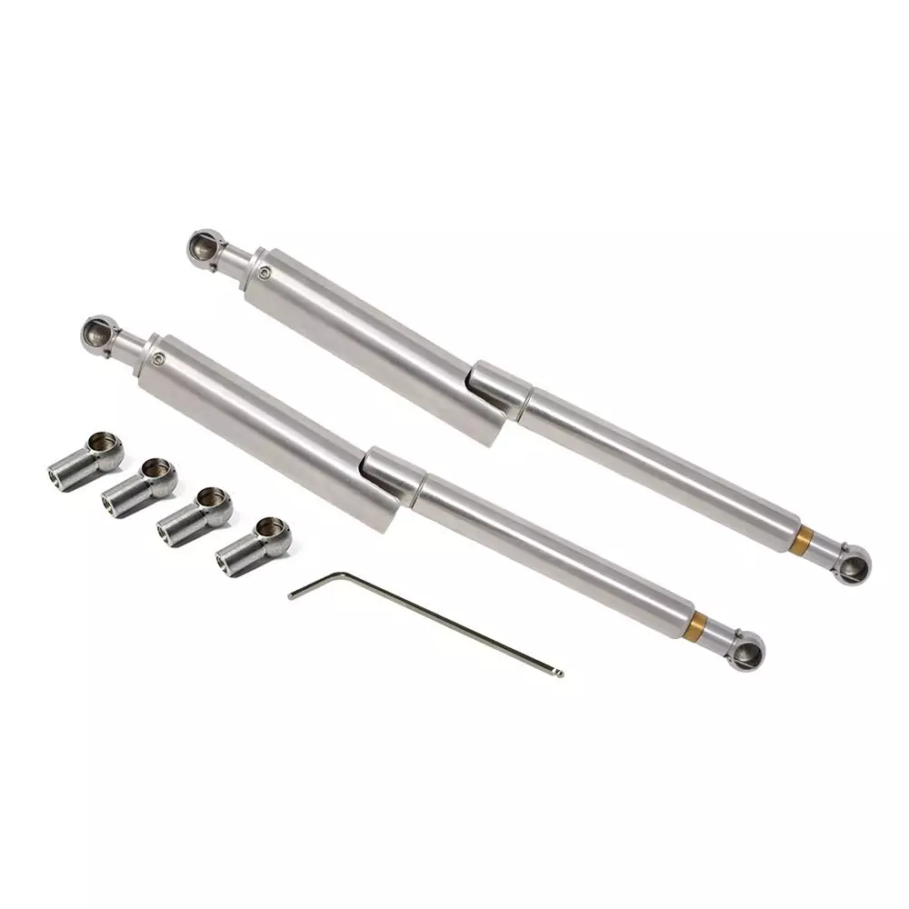 RS PRO Gas Strut Stainless Steel 650 N 700 mm Extended 300 mm Stroke 8 mm Rod Dia M8 x 1.25 Thread, 2687049