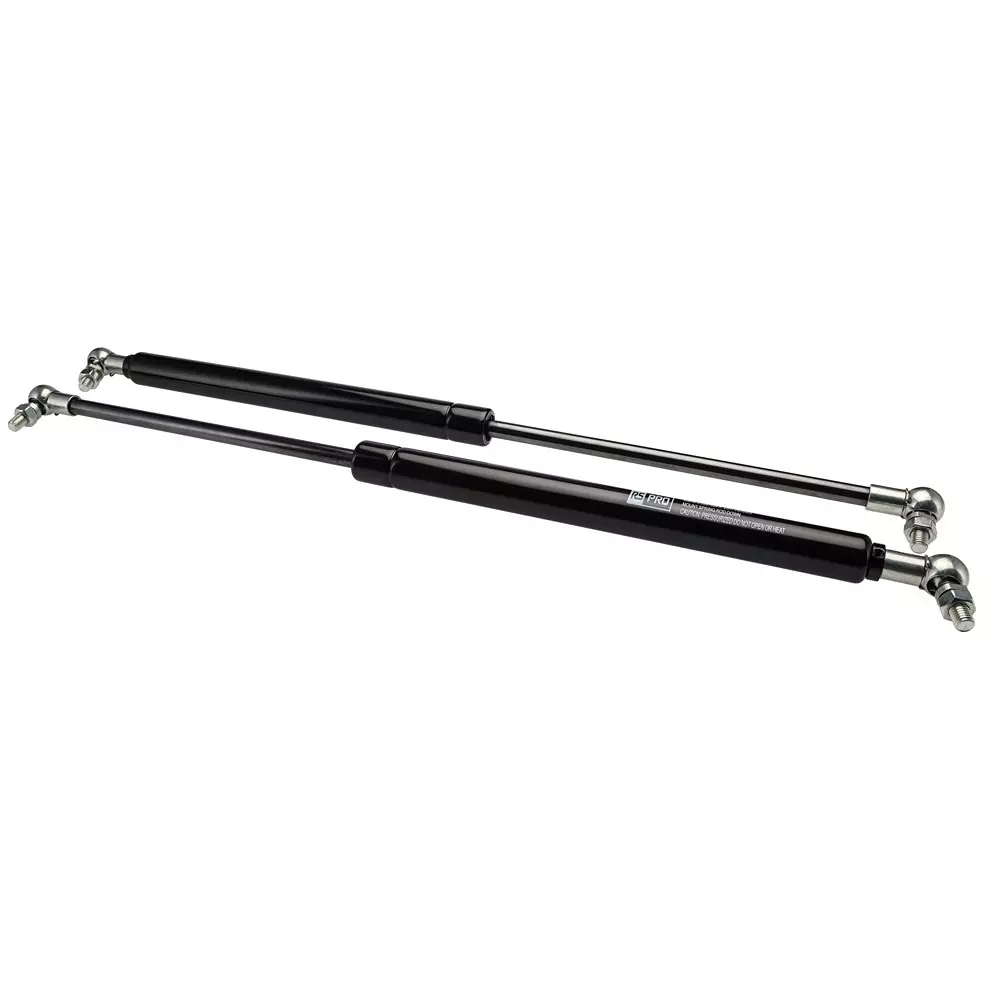 RS PRO Gas Strut Steel 1200 N 525 mm Extended 200 mm Stroke 10 mm Rod Dia M8 x 1.25 Thread, 2687089