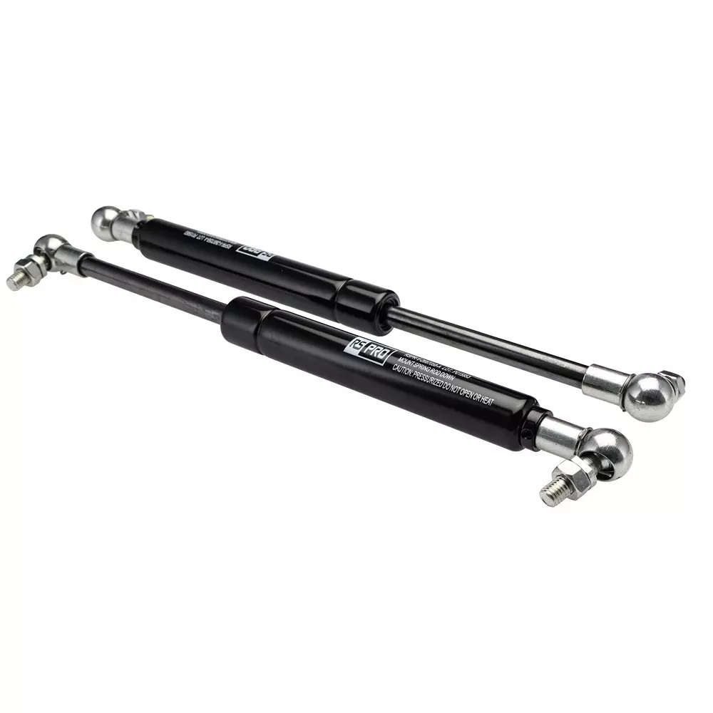 RS PRO Gas Strut Steel 1200 N 305 mm Extended 100 mm Stroke 10 mm Rod Dia M8 x 1.25 Thread, 2687058