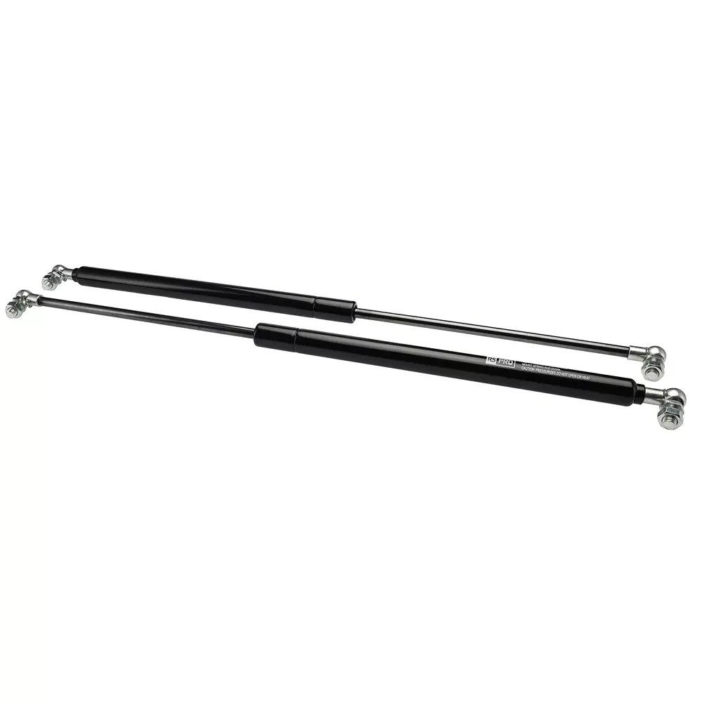 RS PRO Gas Strut Steel 650 N 500 mm Extended 200 mm Stroke 8 mm Rod Dia M8 x 1.25 Thread, 2687056