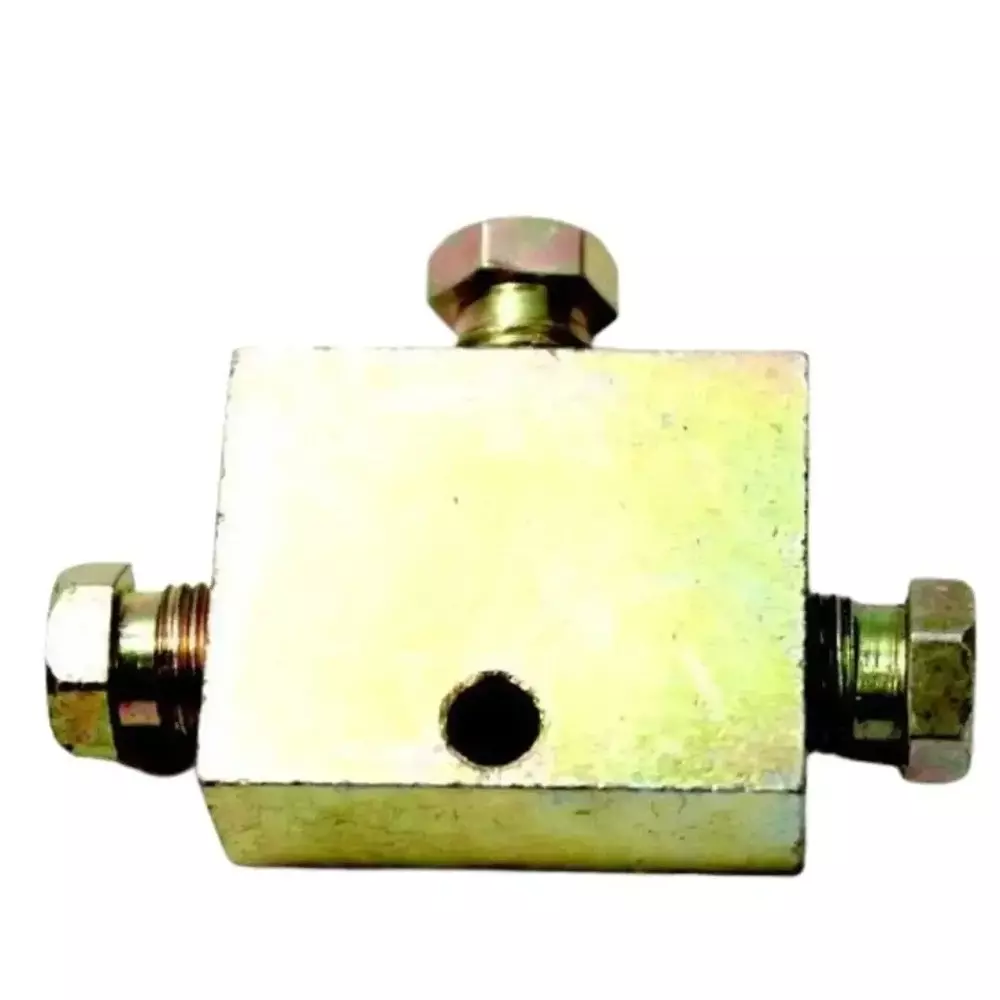 GENERIC Lubrication Tee Size 4 mm in Golden Metal Body for Lubrication of Moving Parts