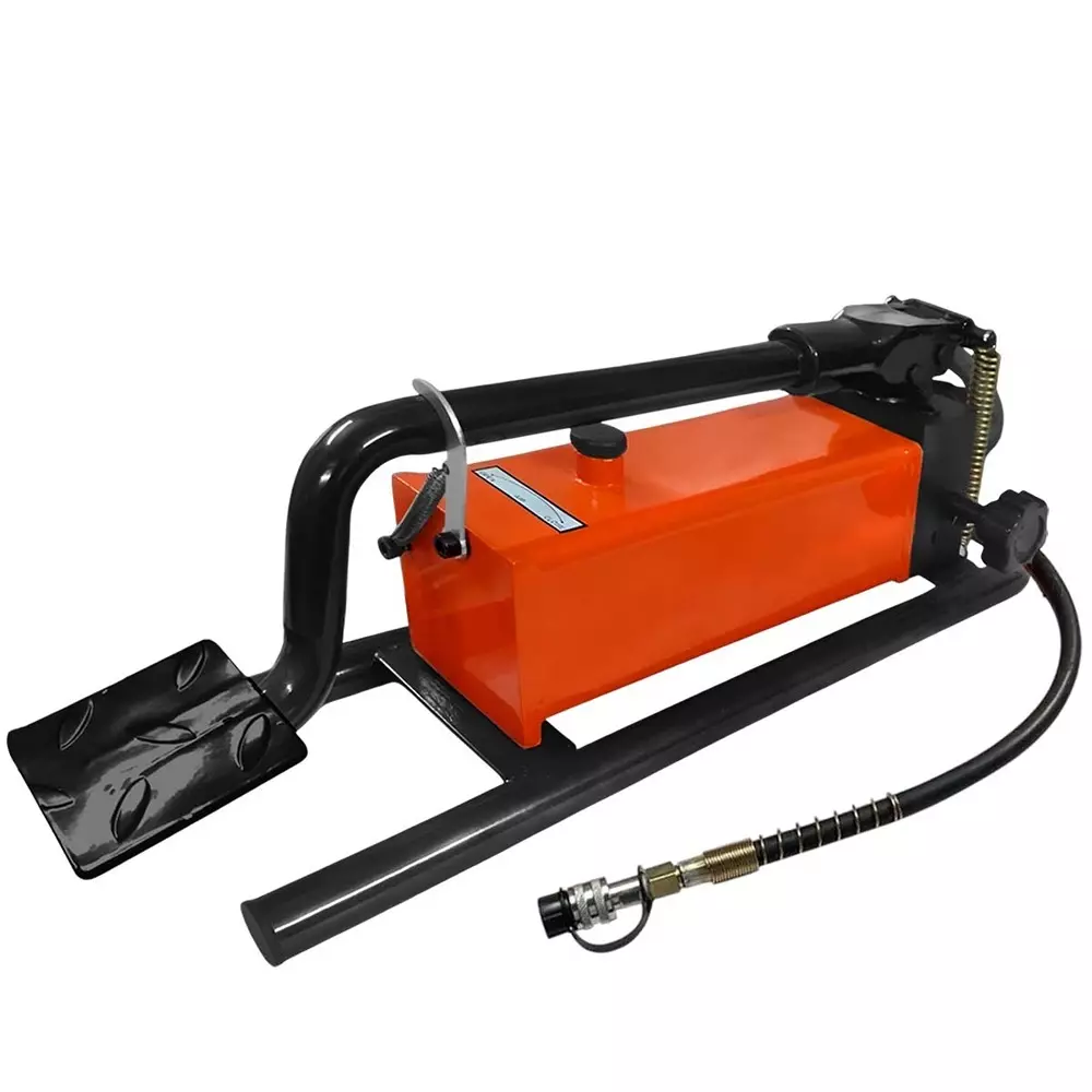 Voltz Hydraulic Foot Pump Single Acting Manual Operated and High-Quality Alloy Steel Body, VZ-FP-700