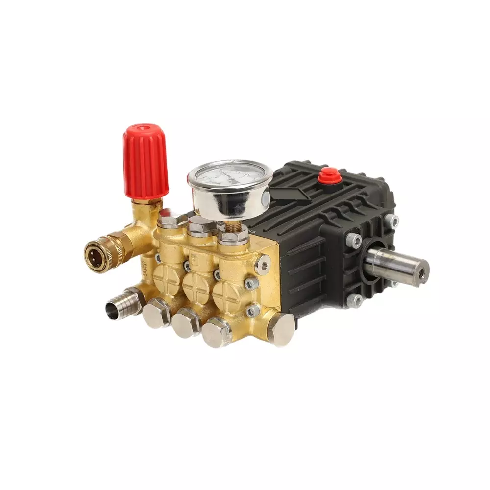 Pilot High Pressure Triplex Plunger Pump With Autocut Shaft Series with 300 Bar Maximum Pressure and 24 mm Heavy Duty Shaft, PL-PPS-300-24