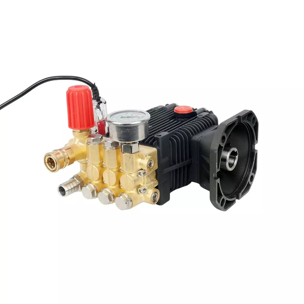Pilot High Pressure Triplex Plunger Pump with Repair Kit Flange Series with 200 Bar Maximum Pressure and 24 mm Plunger Diameter, PL-PPF-200-24