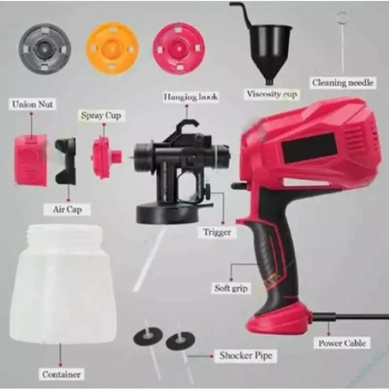 spear-paint-sprayer-machine-500-ml-cup-capacity-500-mlmin-flow-rate-and-32000-rpm-no-load-speed-sp-sg800