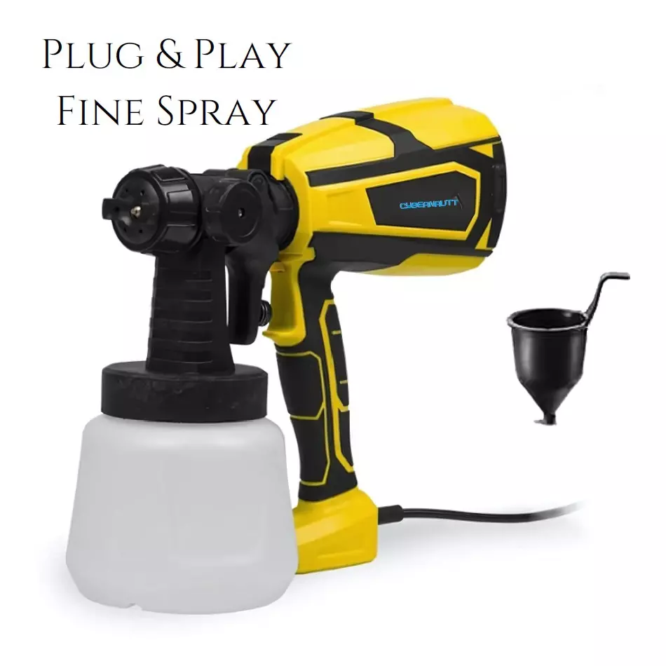 Cybernautt Paint Sprayer With 800 ml Container 32000 RPM Motor Speed 600 W, CN-PSG02