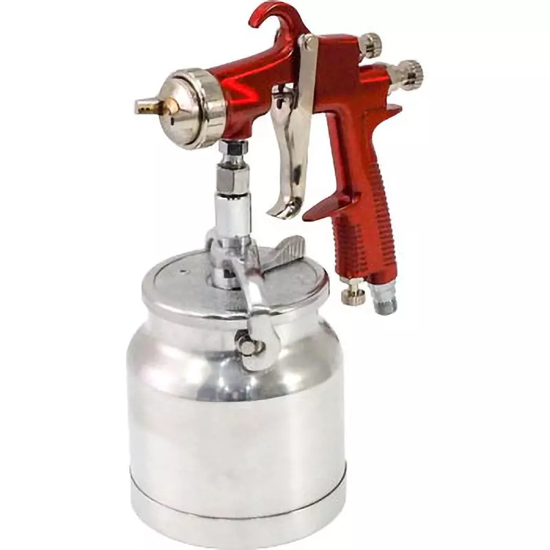 MonotaRO Spray Gun Suction Type Lever Type With Cup Set Suction type G1/4, 18730557 (1 Kit)