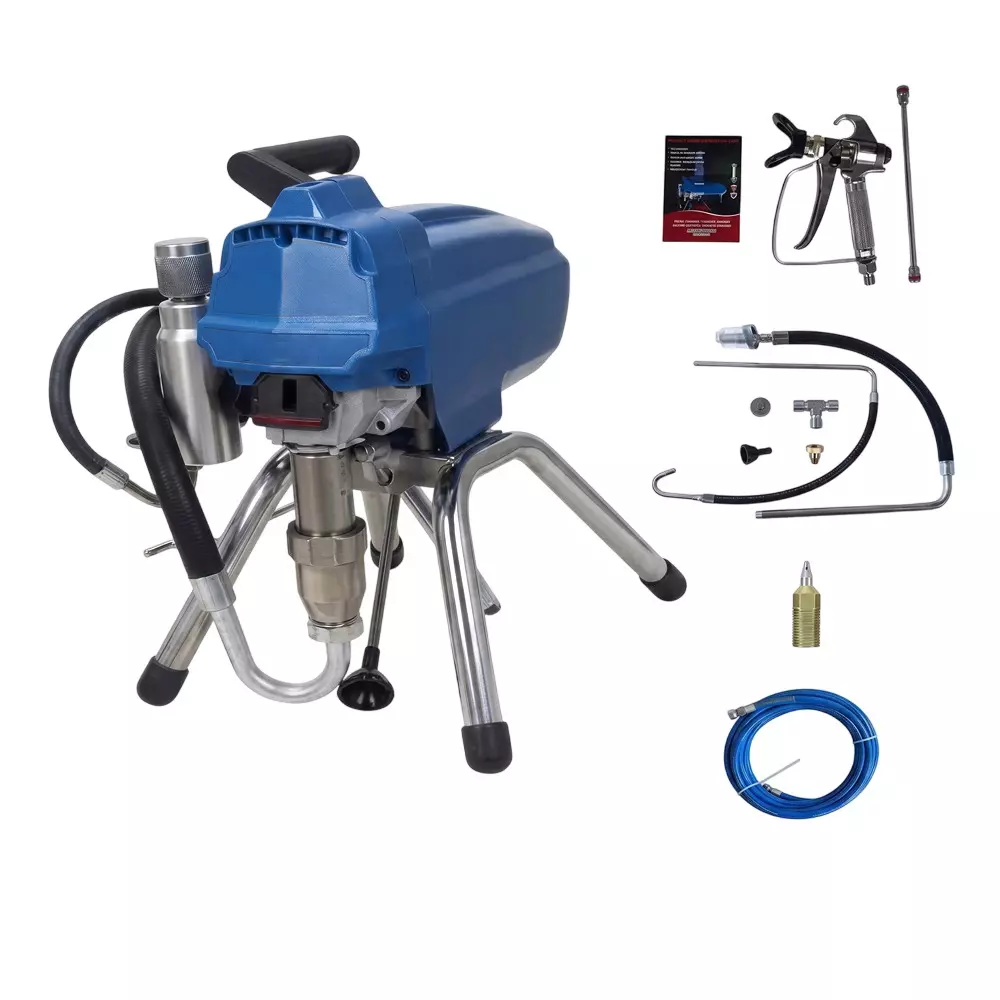 XLNT 1100 W Airless Sprayer 3.2 LPM Flow Rate and 20 MPa Pressure, 795