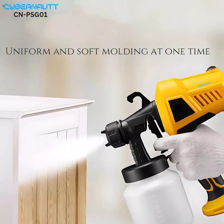 Cybernautt Paint Sprayer With 800 ml Container 32000 RPM Motor Speed 500 W, CN-PSG01