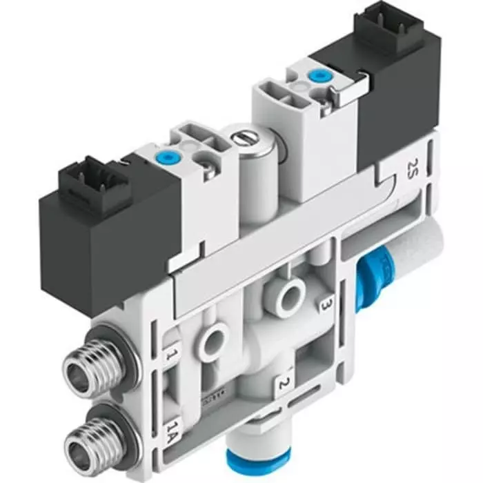 Festo Vacuum Generator, 0.45 mm nozzle, 4.4 bar 4L/min, OVEL Series, OVEL-5-H-10-P-VQ4-UC-C-A-H3