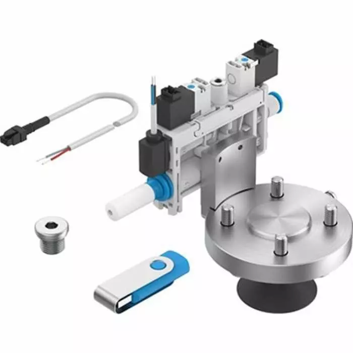 Festo Vacuum Generator, 0.95 mm nozzle, 3.8 bar 21L/min, OVEL Series, OVEL-10-H-15-PQ-VM7-UA-C-A-V1V-H3-RA1