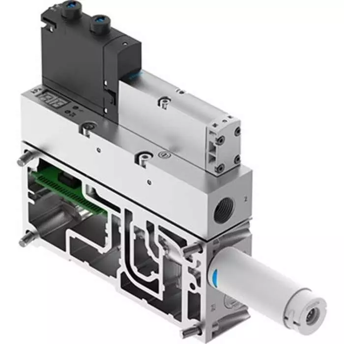 Festo Vacuum Generator, 1.4 mm nozzle, 4 bar 51L/min, VABF Series, VABF-S4-2-V2B1-G38-CB-VH-14-A
