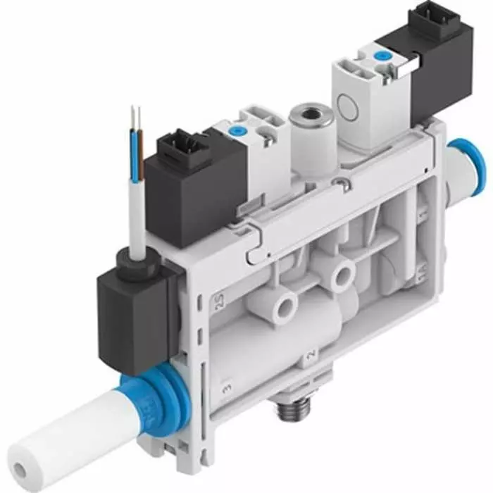Festo Vacuum Generator, 0.95 mm nozzle, 3.8 bar 21L/min, OVEL Series, OVEL-10-H-15-PQ-VM7-UA-C-A-V1V-H3