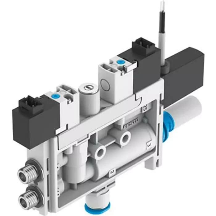 Festo Vacuum Generator, 0.95 mm nozzle, 4.1 bar 21L/min, OVEL Series, OVEL-10-H-15-P-VQ6-UC-C-A-V1PNLK-H3