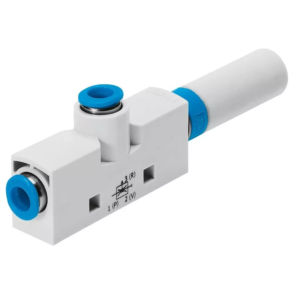 FESTO Vacuum Generator T-Shape Design 1 - 8 Bar Operating Pressure 0 °C - 60 °C Media Temperature, 193490