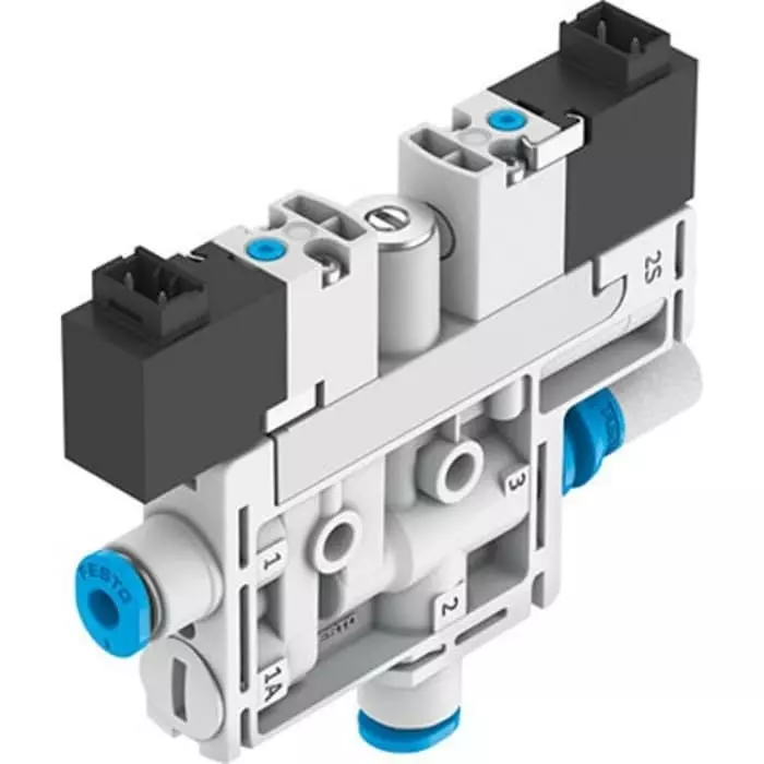 Festo Vacuum Generator, 0.45 mm nozzle, 4.4 bar 4L/min, OVEL Series, OVEL-5-H-10-PQ-VQ4-UC-C-A-H3