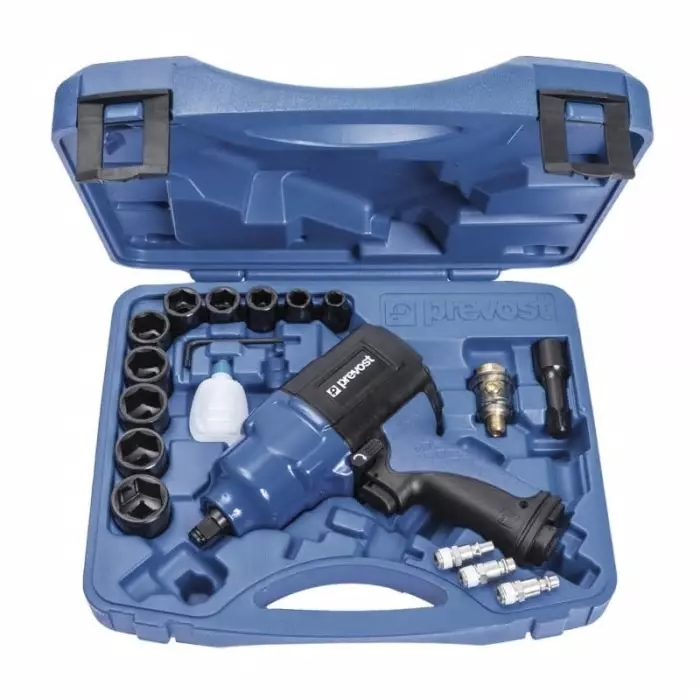 PREVOST TIW C121150K 1/2 inch Air Impact Wrench, 8000 RPM, 1085 nm, TIW C121150K