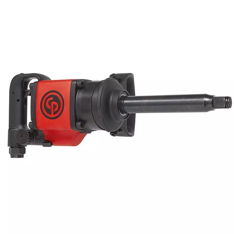 Chicago Pneumatic Air Impact Wrench 3/4 inch (19.0 mm) Square Drive, 6600 RPM Speed and D Handle, CP7763D-6