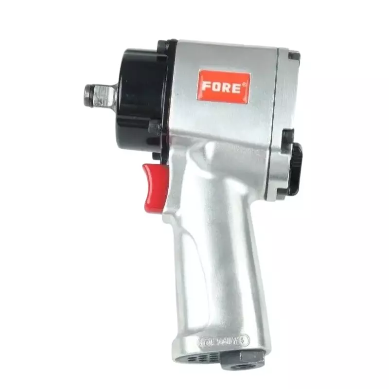 Fore Air Impact Wrenches 12.7 mm (1/2 inch) Square Drive 9000 RPM Twin Hammer/ Handle Exhaust, FD-3301