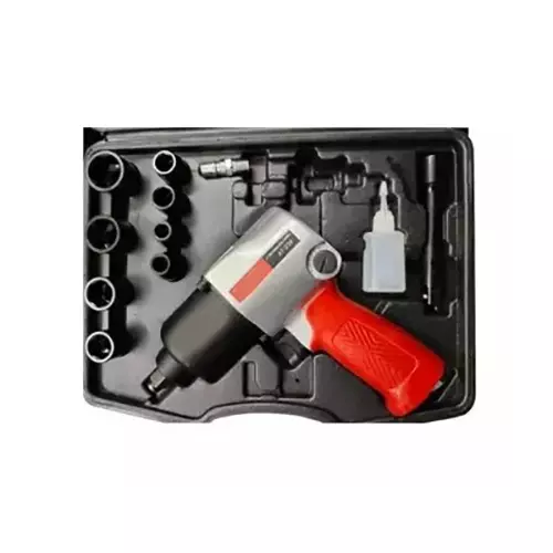 INTECO Air Impact Wrench Kit 1/2 inch (12.7 mm) Square Drive and 576 Nm Torque, AT 239KSG