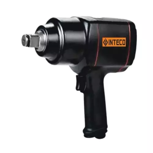 INTECO 3/4 Inch (19.05 mm) Square Drive Pistol Type Impact Wrench 1300 Nm Torque 6500 RPM Speed, AT 672