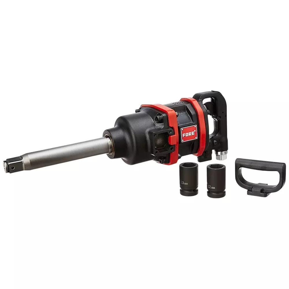 Fore Air Impact Wrenches 25.4 mm (1 inch) Square Drive 4000 RPM Pinless Hammer, FD-5303K