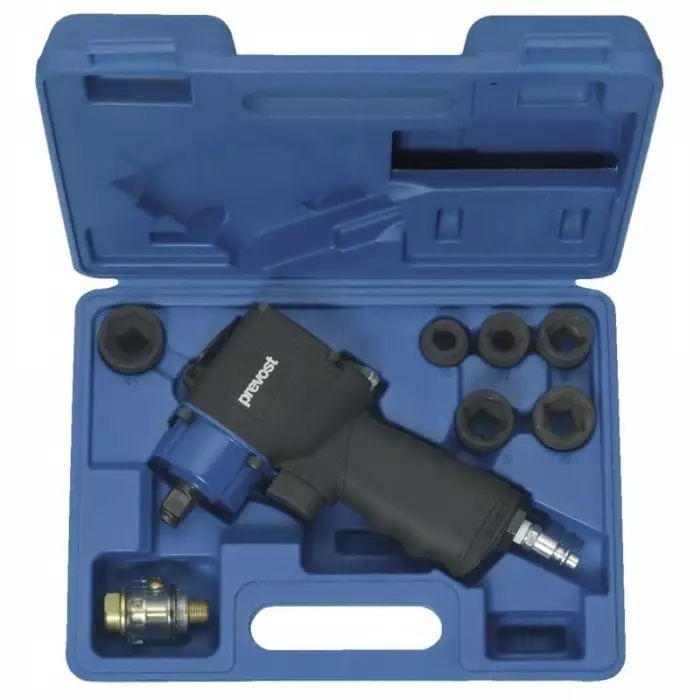PREVOST TIW K120680K 1/2 inch Air Impact Wrench, 10000 RPM, 678 nm, TIW K120680K