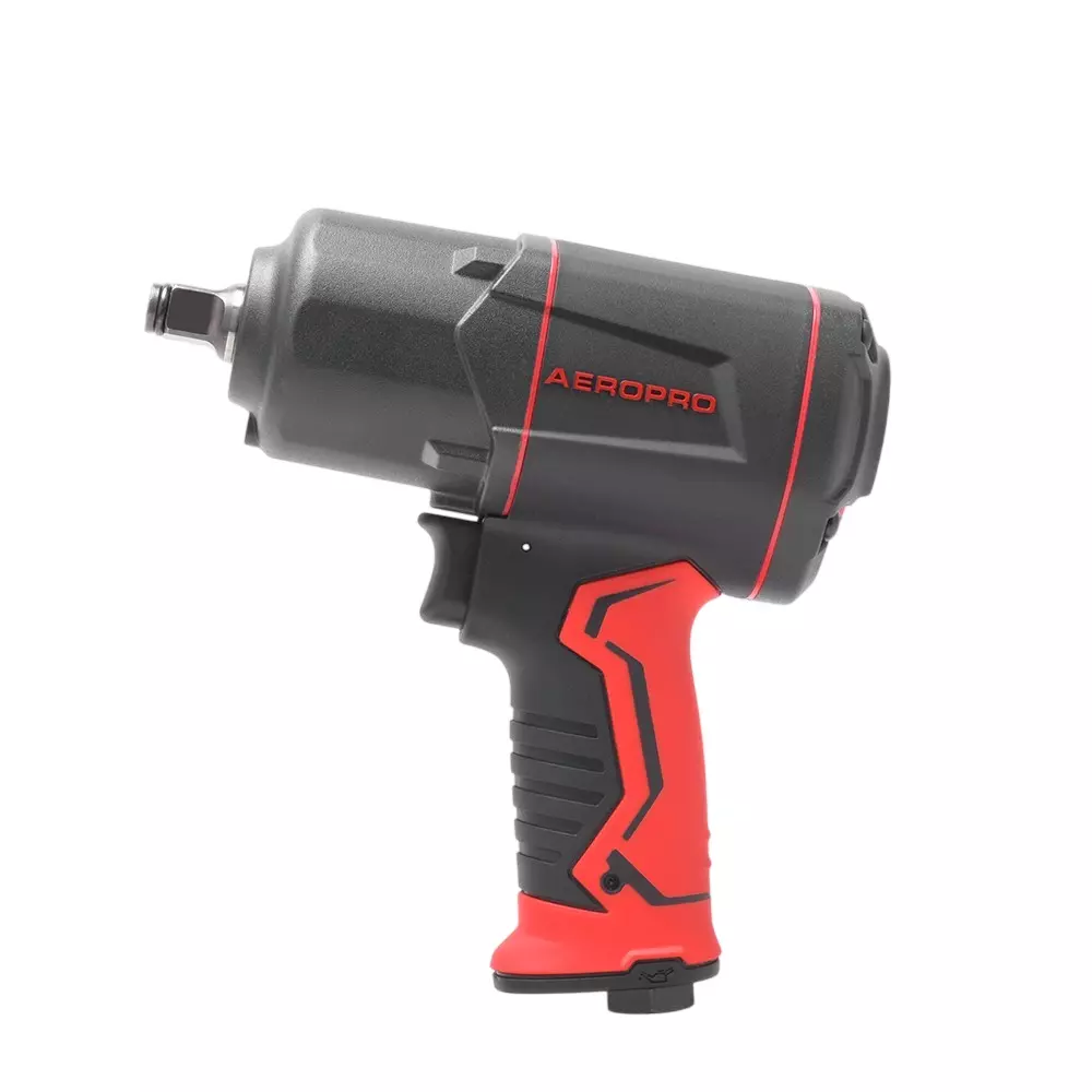 Aeropro Air Impact Wrench 1/2 Inch (13 mm) Square Drive Size 8000 rpm Speed for Industrial Use, PNT-4