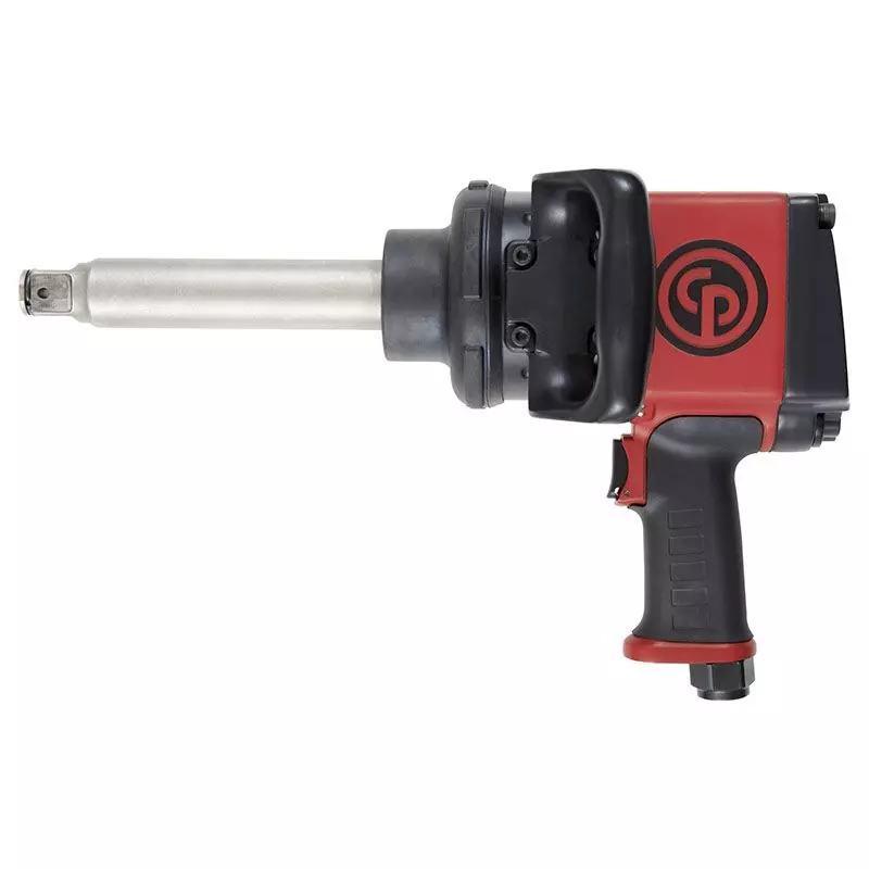 Chicago Pneumatic Air Impact Wrench 1 inch (25.4 mm) Square Drive, 5000 RPM Speed and Pistol Handle, CP7776-6