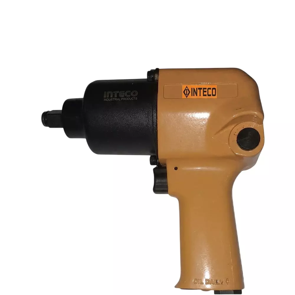 INTECO 1/2 Inch (12.7 mm) Square Drive Twin Hammer Impact Wrench 720 Nm Torque 7000 RPM Speed, AT 441