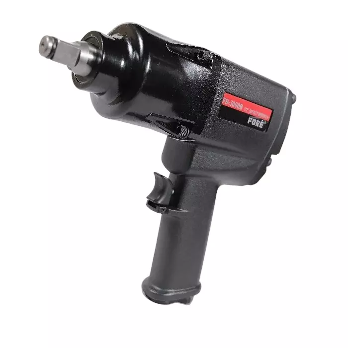 Fore Air Impact Wrenches 12.7 mm (1/2 inch) Square Drive 7500 RPM Twin Hammer/ Front Exhaust, FD-3000B