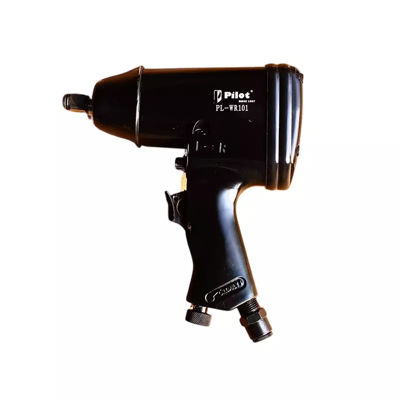 Pilot 1/2 inch (12.7 mm) Square Drive Air Impact Wrench with 6-8 Kg/cm2 Air Pressure and 350 Nm Torque, PL-WR101