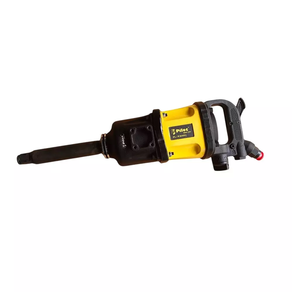 Pilot 1 inch (25.4 mm) Square Drive Air Impact Wrench with 8-10 Kg/cm2 Air Pressure and 3500 Nm Torque, PL-WR9991