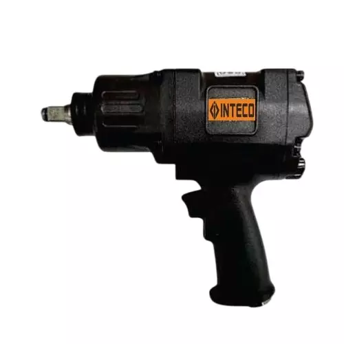 INTECO 1/2 Inch (12.7 mm) Square Drive Twin Hammer Impact Wrench 1100 Nm Torque 5200 RPM Speed, AT 446