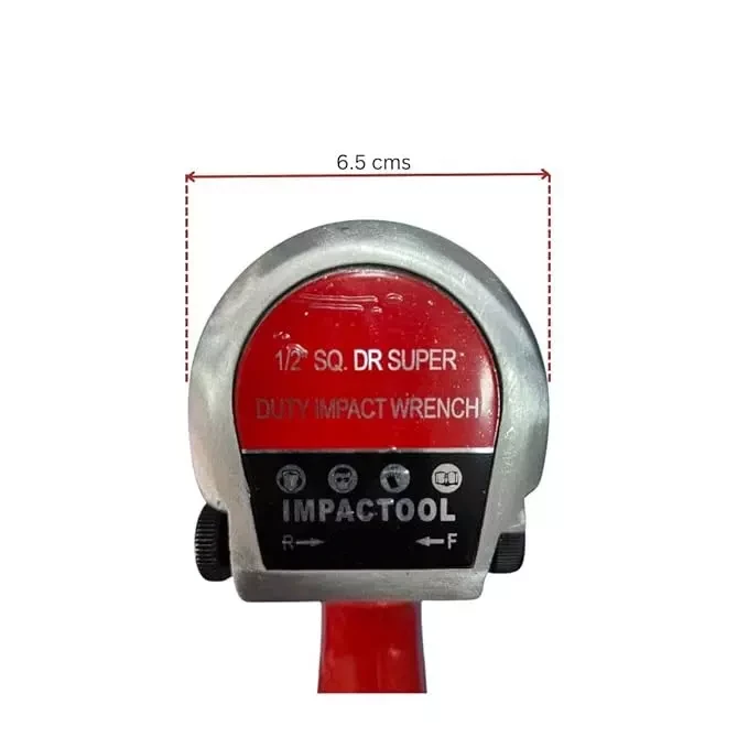 INTECO Heavy Duty Air Impact Wrench 8 cfm Air Consumption and 576 Nm Torque, AT 439