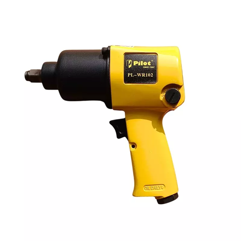 Pilot 1/2 inch (12.7 mm) Square Drive Air Impact Wrench with 6-8 Kg/cm2 Air Pressure and 550 Nm Torque, PL-WR102